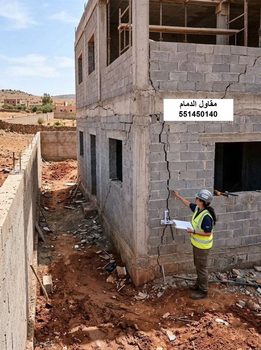 تدعيم زاوية في الظهران
