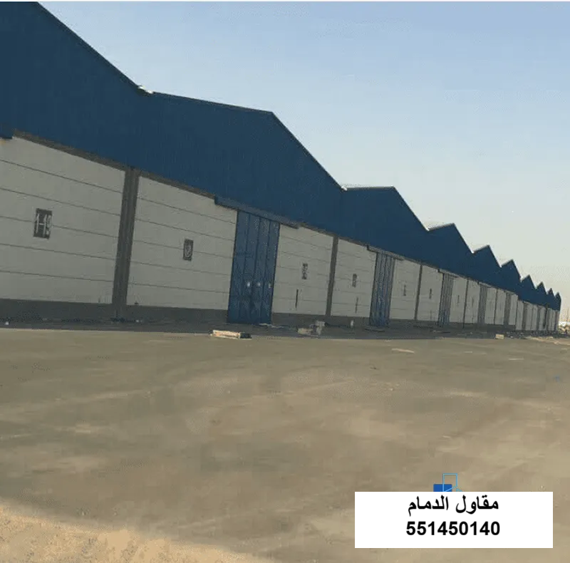 هنجر معدات زراعية في عنك